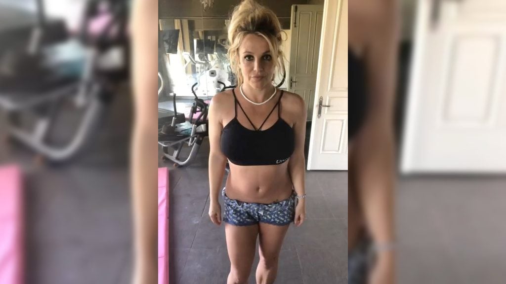 Britney Spears Fitnessstudio brennt