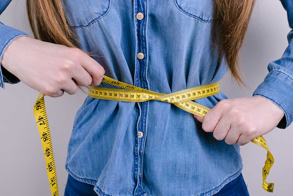 BMI messen Taille