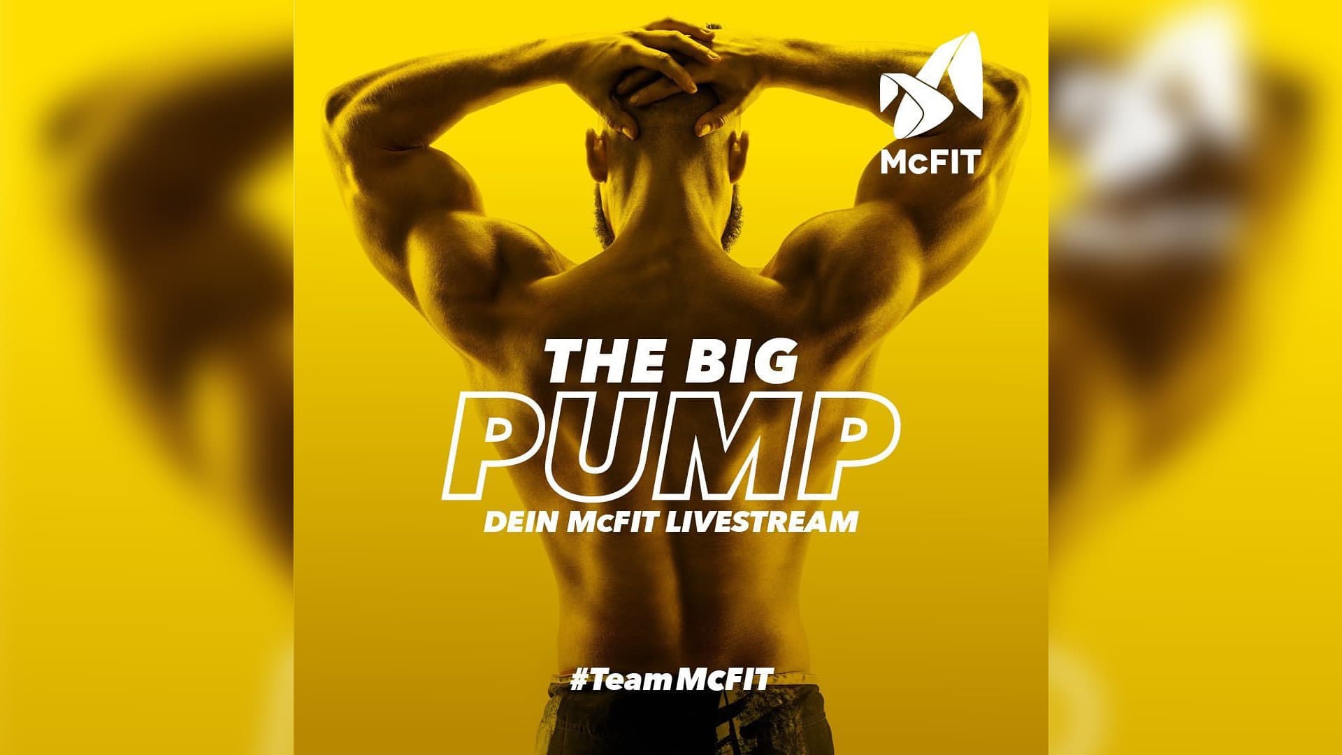 Bild zum Thema The Big Pump: Täglicher McFIT Livestream zum Mittrainieren