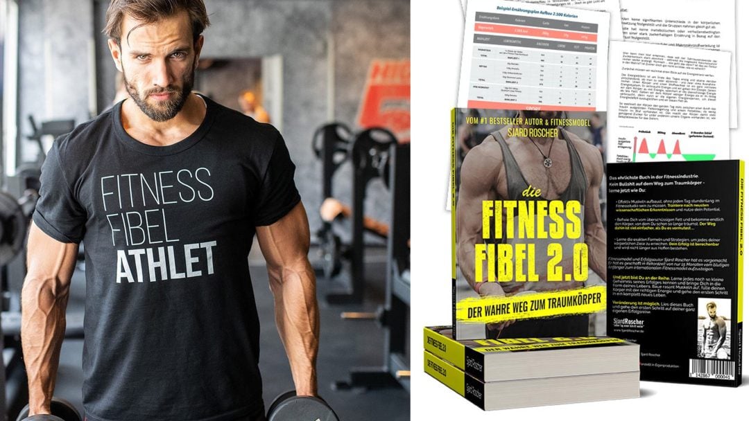 Sjard Roscher natural Fitness-Athlet und Autor Fitness Fibel 2.0