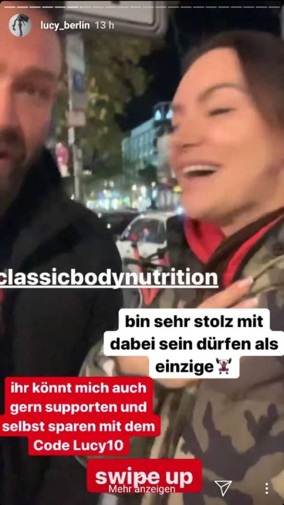 lucy_berlin mit Tobias Rothe Instagram Story